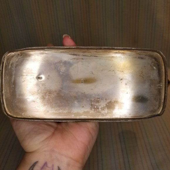 Vintage WMF Germany Silver Plate Tripe Candle Holder Trio Candelabra Art Deco - Picture 11 of 12